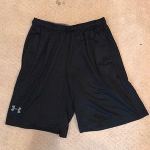 Under armor black athletic shorts